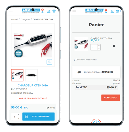 Mobile website preview 2