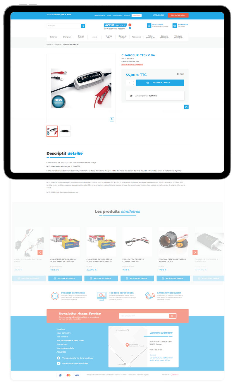 Desktop website preview 3