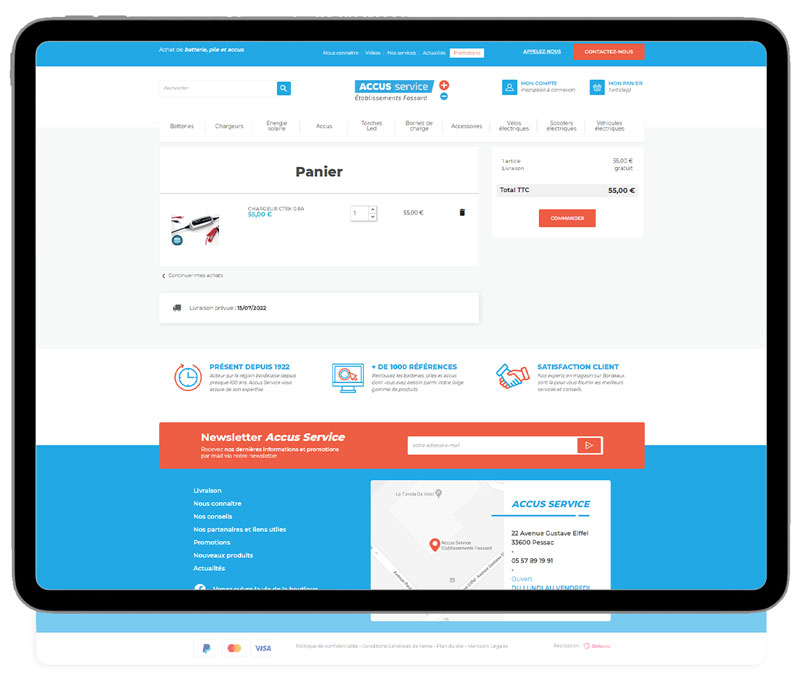 Desktop website preview 4