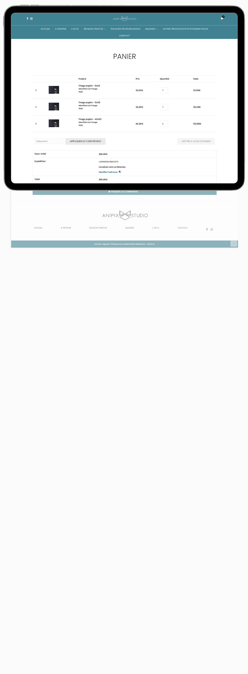 Desktop website preview 4