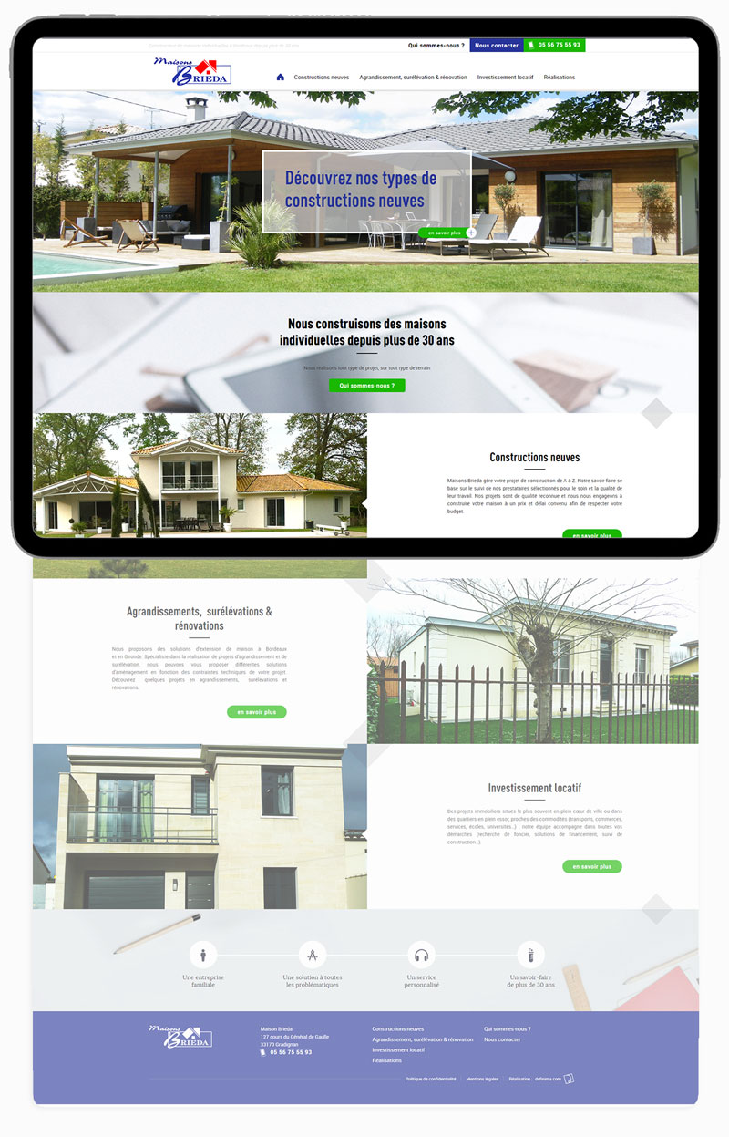 Desktop website preview 1