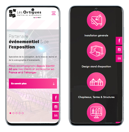 Mobile website preview 1