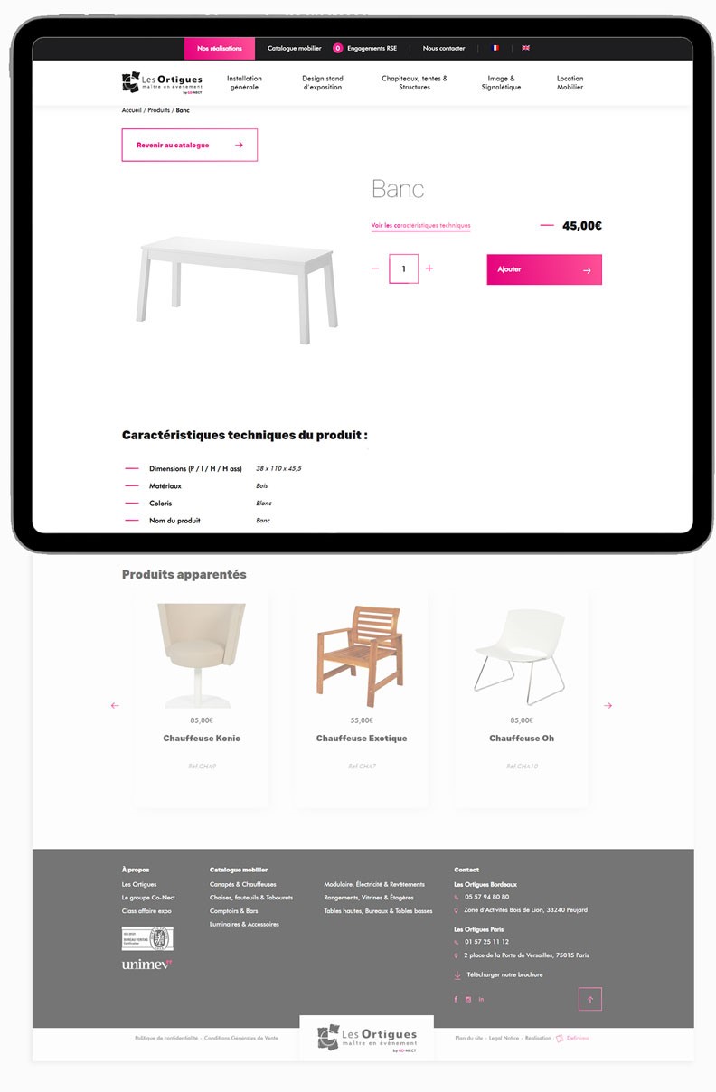 Desktop website preview 4