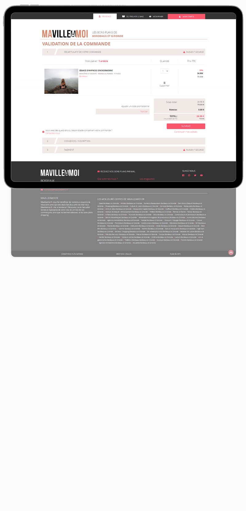 Desktop website preview 4