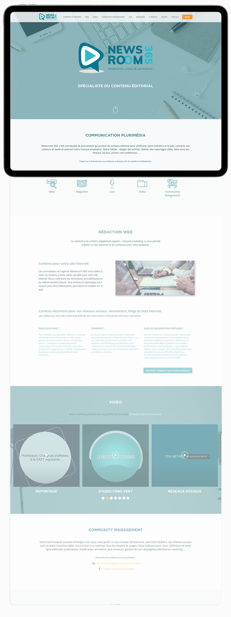 Desktop website preview 1