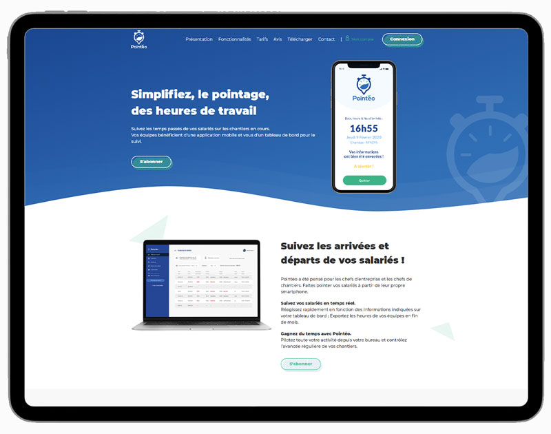 Desktop website preview 1